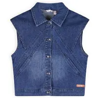Nono Meisjes Blazers Dory Denim Gilette - Blauw - Maat 122/140