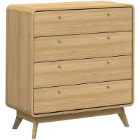 Loft 24 Cassie-Commode - 4-laden - Eikenlook