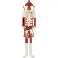 J-Line figuur Notenkraker Trammel - ijzer - rood/goud - large