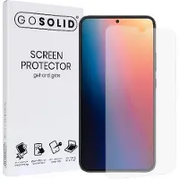 GO SOLID! Screenprotector geschikt voor Samsung Galaxy S24 Ultra - gehard glas