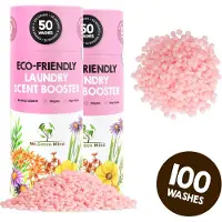Mr. Green Mind wasparfum Flower Forest 100 wasjes - Wasparels - Geurbooster - Geurparels - Kledingverfrisser - Proefpakket