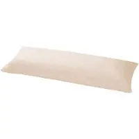 Beau Maison | Body Pillow Sloop Zand - 100% Perkaal Katoen - Lichaamskussensloop Zand - 40x145 cm