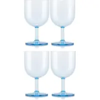 Bodum Rode Wijnglas Oktett Kunststof Blue Moon 250 ml (Set van 4)