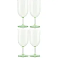 Bodum Witte Wijnglas Oktett Kunststof Pistache 230 ml (Set van 4)