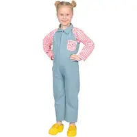 Fien & Teun - Overall - Spijker roze