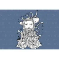 Living Walls Fotobehang ARTist Aquarius (set, 4-delig)