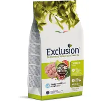 Exclusion Mediterraneo Monoprotein Formula - Adult SMALL DOG - noble grain CHICKEN - 2kg
