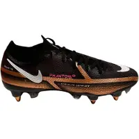 Nike - Phantom GT2 Elite SG-Pro AC - Voetbalschoenen - Mannen Zwart/Roze/Bronze - Maat 37.5