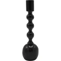 Deco4yourhome - Kandelaar - 2 Stuks - Metaal - Scandinavisch - Zwart - Black - 21.5cm