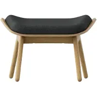 UMAGE The Reader Ottoman Oak | Shadow - Textile
