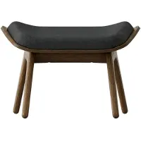 UMAGE The Reader Ottoman Dark oak | Shadow - Textile