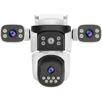 VStarcam Xcruiser Three-Lens Security Camera CS621SR 6MP HD wifi three rotatable lenses crisp color night vision ip camera