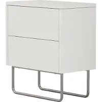 Vicco Calvin Nachtkastje – 45 x 50 cm Wit