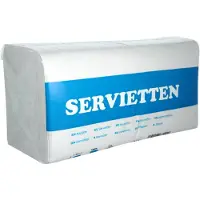 TakeAware - Servet - Wit - 1-laags - 33×33 cm - 1/4 vouw - 500 stuks