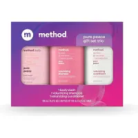 Method - Body Wash en Haarverzorging Gift Set - Pure Peace - Travel Size - 100 ml