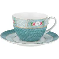 Pip studio Koffiekop Blushing Birds Blue 280 ml