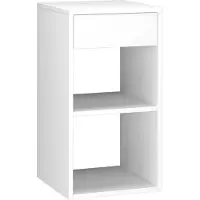 Vicco Dany Nachtkastje – 35 x 65 cm Wit
