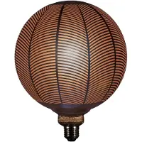 Coen Bakker Led Bulb Palm leaf Pattern Matt Gold 200 x 280 mm 5W-2200K en E2 Anna's Collection