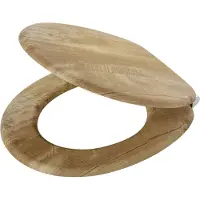Tiger Toiletbril Met Deksel Hetta MDF Bruin