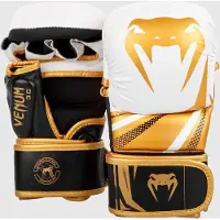 Venum Challenger 3.0 MMA Sparring Handschoenen WIT/ZWART/GOUD - M