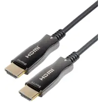 MaxTrack HDMI active optical cable (AOC) - HDMI2.0 (4K 60Hz + HDR) - 100 meter