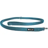 Petlando Trainingslijn Mesh Petrol - Hondenriem - 230x2.5 cm