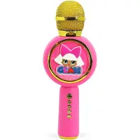 OTL TECHNOLOGIES LOL Surprise - draadloze karaoke microfoon voor kinderen - oplichtend LED display - speaker - met stemeffecten