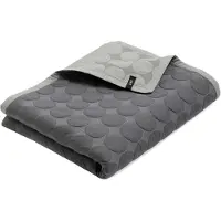 HAY - Mega Dot Bedsprei - B260 x L260 cm - Donkergrijs