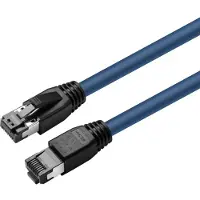 Microconnect CAT8.1 S/FTP 1m Blue LSZH