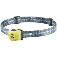 Varta Outd.Sp. Ultralight H30R lime Hoofdlamp LED werkt op een accu 100 lm
