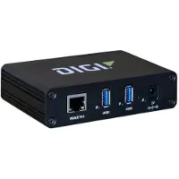 Digi AW02-G300 interface hub USB 3.2 Gen 1 (3.1 Gen 1) Type-A 1000 Mbit/s Zwart