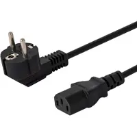 Savio CL-182 Voedingskabel CEE 7/7 (E/F) – IEC C13 10m
