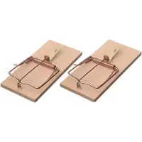 Ubbink 2x Rattenvallen/rattenklemmen 17 cm -
