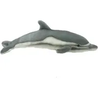 Hansa Knuffel dolfijn - 40 cm - pluche - dolfijnenknuffel - knuffeldier - realistisch