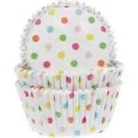 House of Marie - baking cups - confetti