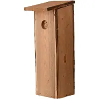 Best for birds Houten Vogelhuisje/nesthuisje 54 Cm Voor Spechten - Vurenhouten