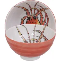 Tokyo Design Studio rode lobster kom 11,2x7,2 cm 250ml