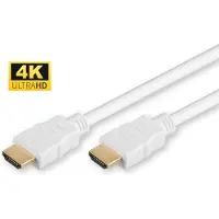 Microconnect - 1.4 High Speed HDMI naar HDMI kabel - 10 m - Wit