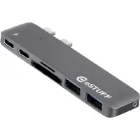ESTUFF Dockingstation - - Allure Series - USB-C - Thunderbolt 3 - Voor MacBook Pro Touch Bar