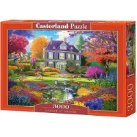 Castorland puzzel Garden of Dreams - 3000 stukjes legpuzzel.