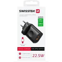 Swissten oplader voor mobiele communicatie, modelnummer 22045520