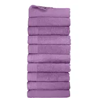 The One Towelling Classic Handdoeken - 50 x 100 cm - 10 Stuks - Voordeelverpakking - Hotelkwaliteit - 100% Gekamd katoen - Paars