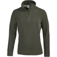 Killtec skipully heren - heren ski pully - 40878 - donkergroen - korte rits - maat XXL