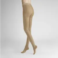 Hudson WINTER PLAIT Dames Maillot - Beigemel. - Maat 44-46