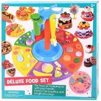 Playgo Play kleiset voedsel - creatieve boetseerset met accessoires.