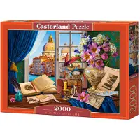 Castorland puzzel Venetiaans stilleven - 2000 stukjes legpuzzel.