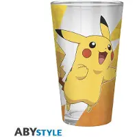 Ginza.se POKEMON Large Glass Premium - Pikachu foil - 400 ml