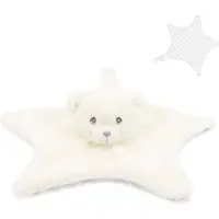 Petit villain Pluche knuffeldoekje/tuttel dier Beer - 32 cm. - Super zacht speciaal voor de allerkleinsten - 100% eco gerecycled - Beren tutje