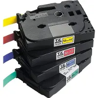 Brother TZe-461 Tape Zwart op rood (36 mm)