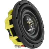 Ground Zero GZHW 8SPL-D2 FLAT – 8 inch FLAT SPL Subwoofer – 800W – 2x 2 Ohm – Voor Ongekende Bassprestaties met Compacte Inbouwdiepte